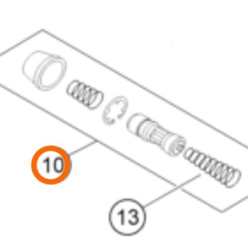 KIT DE REPARACION BOMBA DE FRENO EXC 01-04