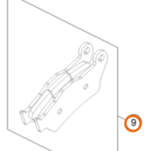 PASTILLAS DE FRENO POST 1290 S.ADV 19-20