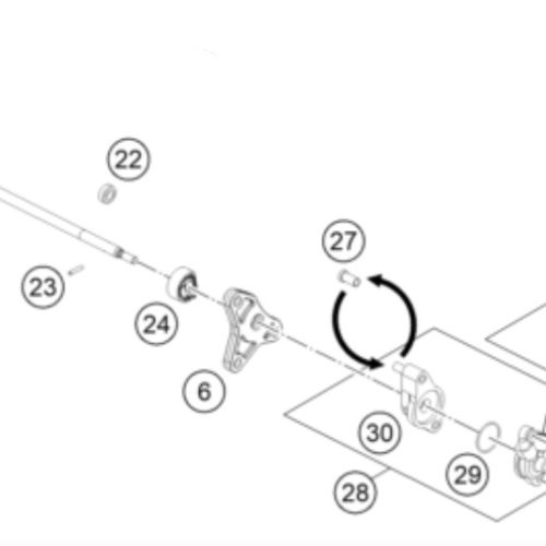 PERNO DE CAÑERIA EMBRAGUE SANGRADOR