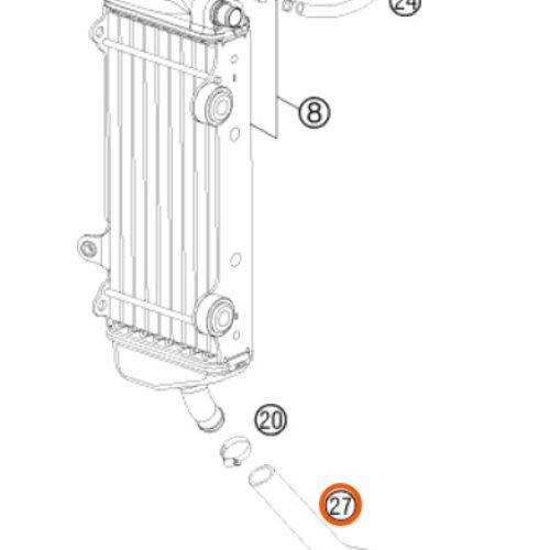 MANGUERA DE RADIADOR 125/200
