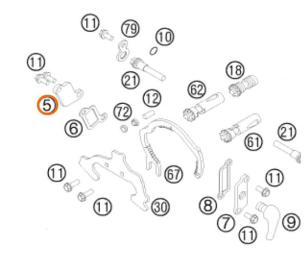 TAPA DE MOTOR 2T