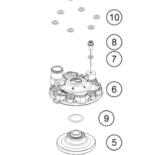 PERNO M8 DE CABEZOTE 2T