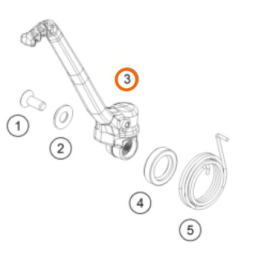 PATA DE ARRANQUE 250/300 EXC 17-19