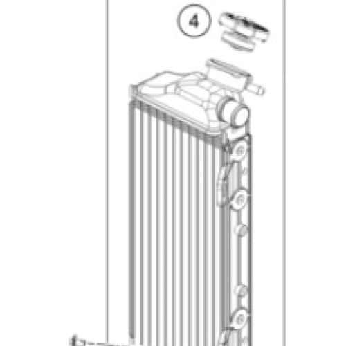 RADIADOR 250/300 EXC TPI DERECHO 20-21