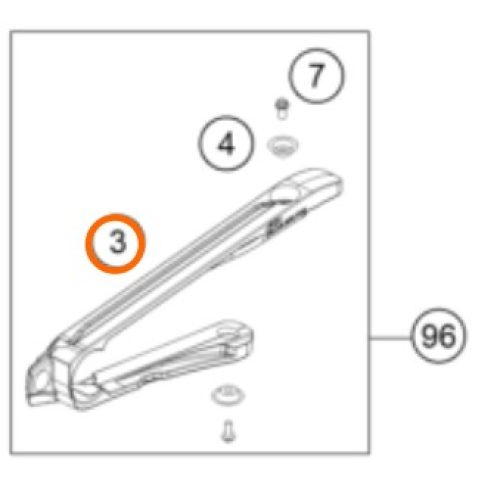 GUIA DE CADENA SX/EXC