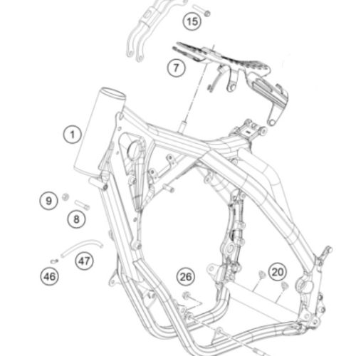 SOPORTE DE MOTOR 200 EXC