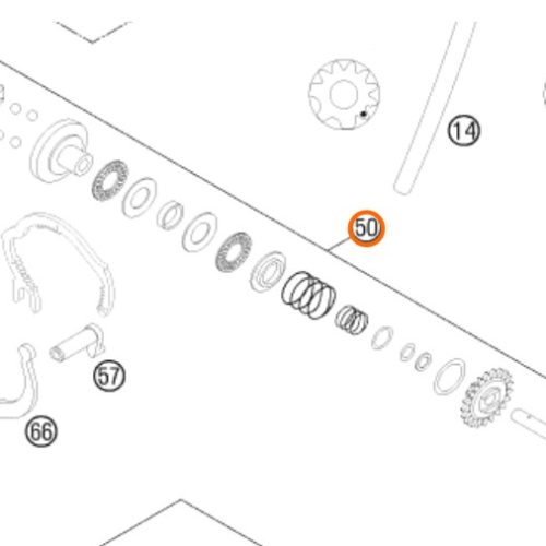 CENTRIFUGA DE VALVULA DE PODER 200 SX/EXC 01-15