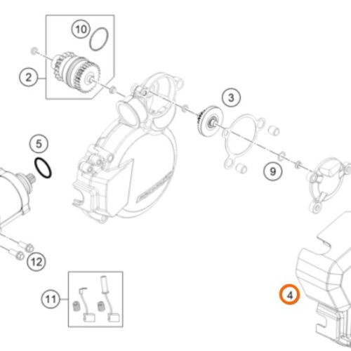 PROTECTOR DE MOTOR DE ARRANQUE 200 EXC 13-15
