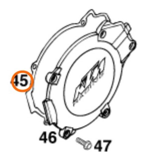 EMPAQUE DE TAPA DE ENCENDIDO 2T 94-98