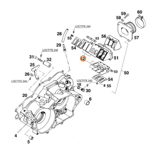 REED VALVE 250/300/360/380