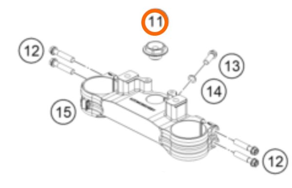 TUERCA DE DIRECCION