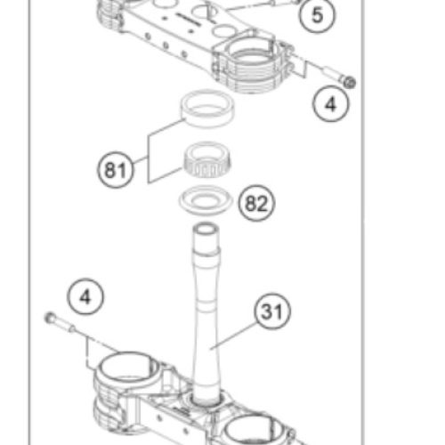 TUERCA DE CLAMP SX/EXC