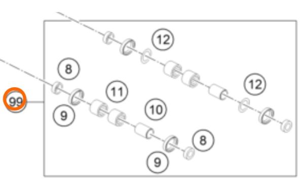 KIT DE REPARACION BASCULANTE SX/EXC 11-16