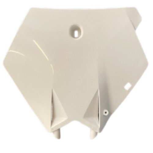 PLACA PORTA NUMERO SX 09-10 BLANCO