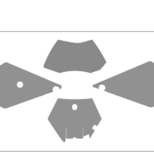 KIT DE ADHESIVOS DE PLACA PORTA NUMERO 05-06