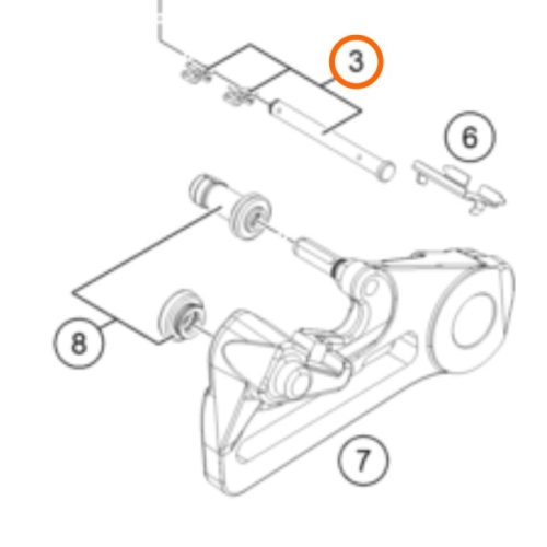 PASADOR DE BOMBA DE FRENO 05-23