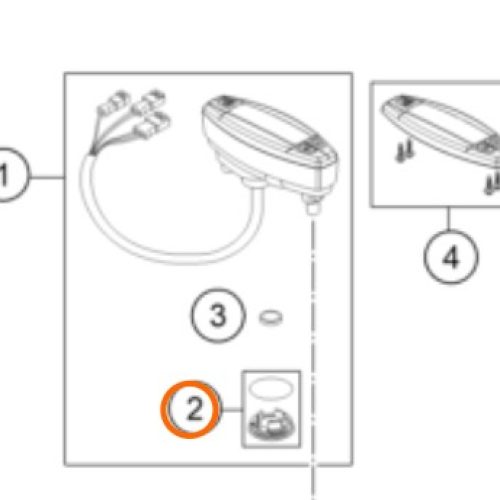 TAPA DE PILA DE ODOMETRO 2005