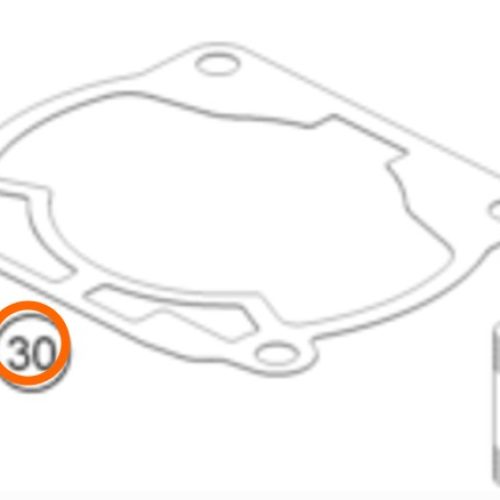EMPAQUE DE BASE DE CILINDRO 2T 250/300 05-15