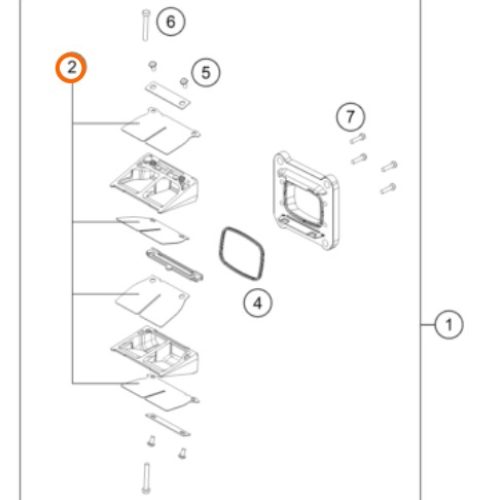 REED VALVE 150/200/250/300 SX/EXC 14-23