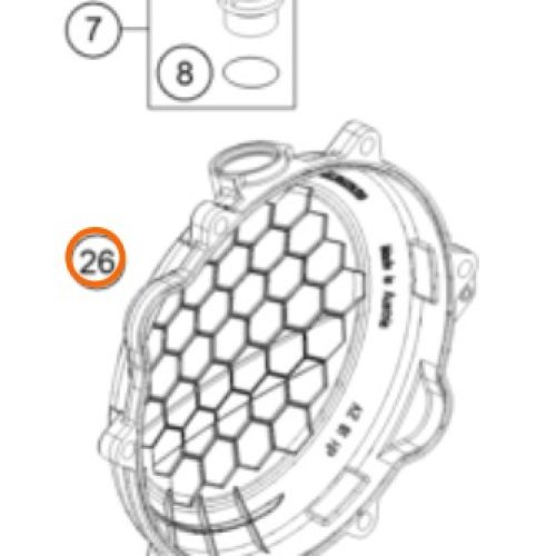 TAPA DE EMBRAGUE EXTERNA 250/300 15-16