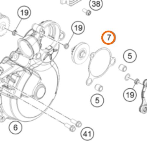EMPAQUE DE TAPA DE BENDIX 2T EXC 08/15