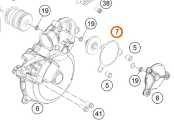 EMPAQUE DE TAPA DE BENDIX 2T EXC 08/15