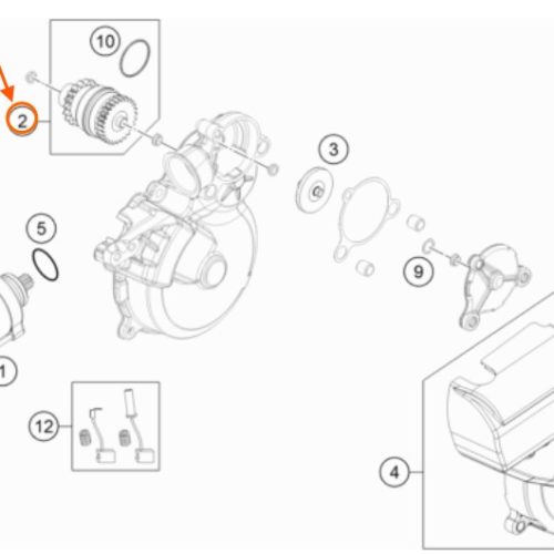BENDIX 250/300 EXC/FR 15-16