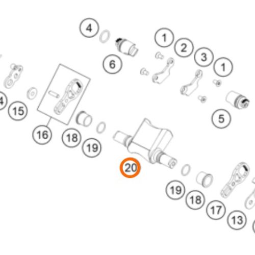 VALVULA DE PODER 300 EXC TPI 18-19