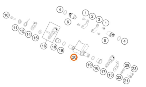 VALVULA DE PODER 300 EXC TPI 18-19