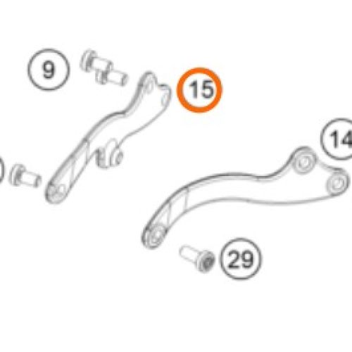SOPORTE DE MOTOR DERECHO 250/300 TPI 2020