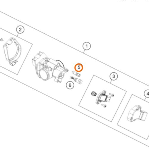 PERNO DE REGULACION DE AIRE TPI 250/300 18-21