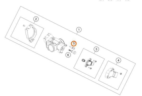PERNO DE REGULACION DE AIRE TPI 250/300 18-21