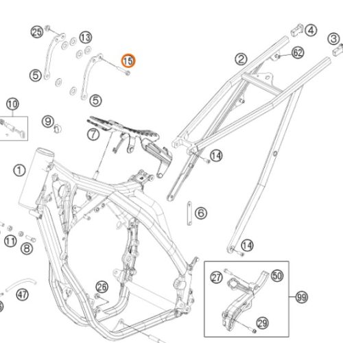 PERNO M8X42 ESPECIAL
