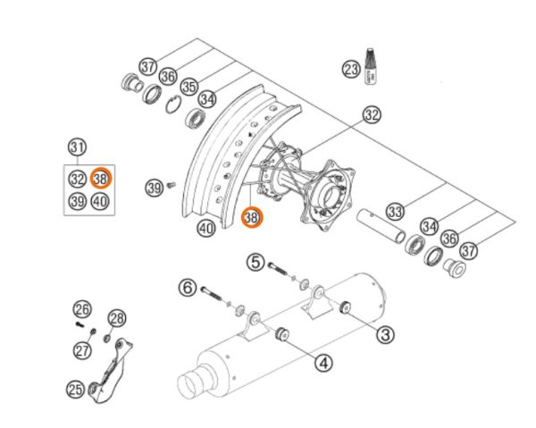RADIO ARO 17 POSTERIOR