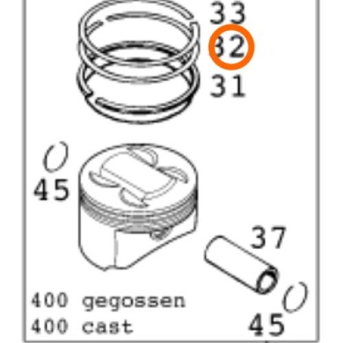 RIN DE COMPRESION 400/640 LC4 94-04