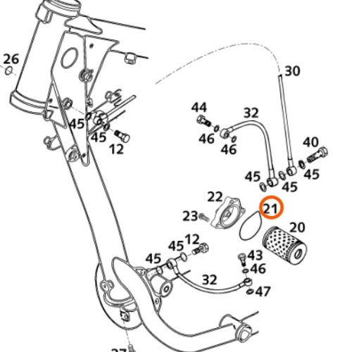 EMPAQUE DE TAPA DE FILTRO