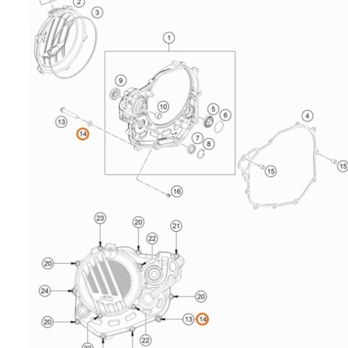 ARANDELA DE COBRE TAPON TRABADOR DE CIGUEÑAL