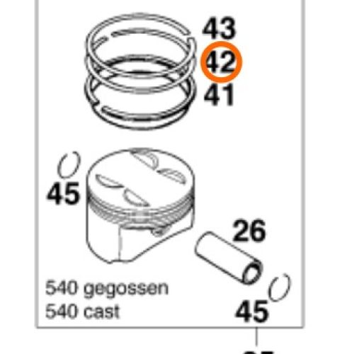 RIN DE COMPRESION 400/540/620 LC4 94-01