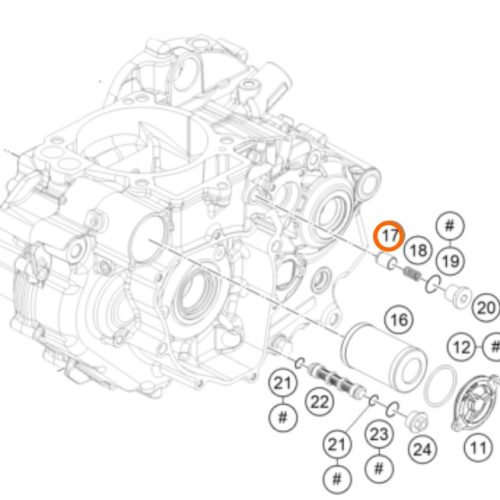 PISTON PASO DE ACEITE