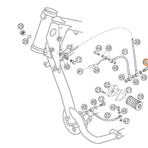 PERNO M10X1 625/640 2007