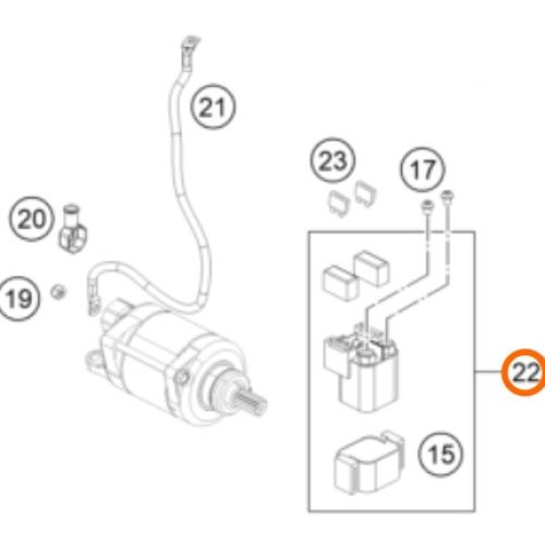 RELAY DE ARRANQUE SX/EXC 03-20