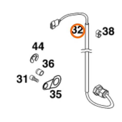 CABLE DE VELOCIMETRO 640 ADV 2001