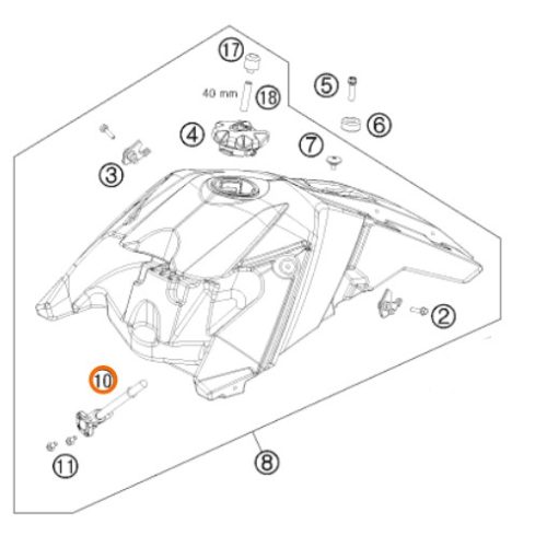 LLAVE DE GASOLINA EXC 03-07