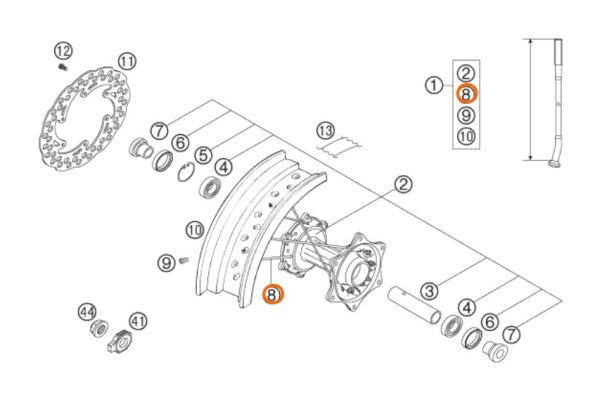 RADIO ARO 17 POSTERIOR SM