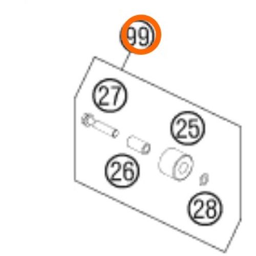 KIT DE RODILLO DE CADENA 950/990 03-12
