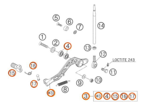 PATA DE FRENO 625-640 LC4
