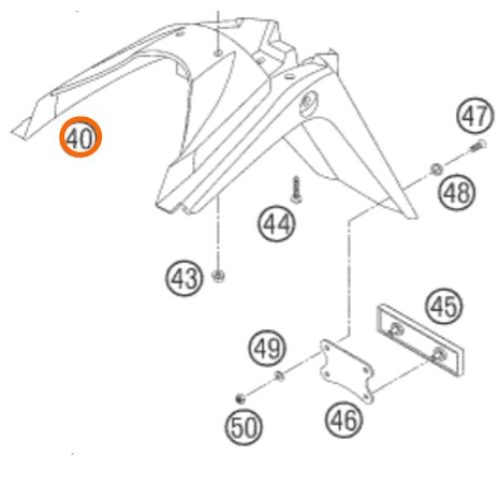 COLA DE PATO 640/625 LC4