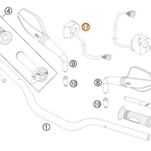 SWITCH DE ARRANQUE 990 S.DUKE 01-07
