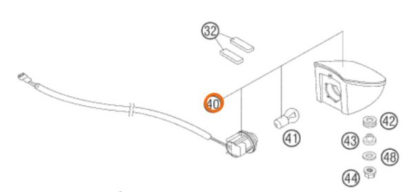LUZ DE STOP 640 ADV/DUKE 01-07
