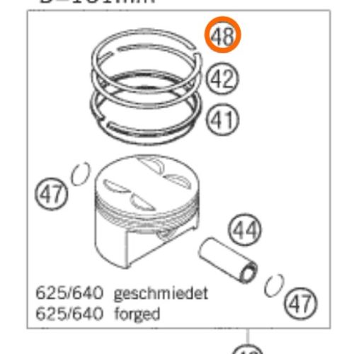 RIN DE COMPRESION 640 LC4 02-07